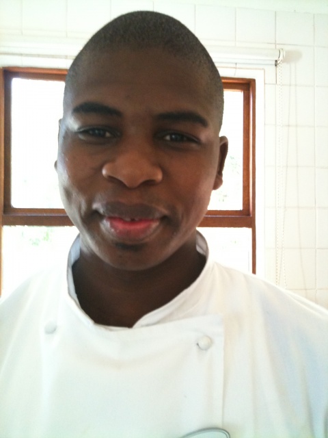 our chef and ex learner, Lungelo