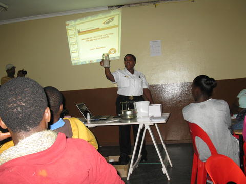 Nyanga fire safety and awareness workshop