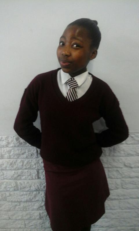 My passion for writing stories: Sive Ncanywa grade 8 learner